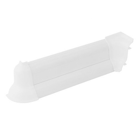 Listwa przypodłogowa podłogowa PCV 52mm PRÓBKA BIAŁY