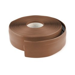 Listwa Gumowa Taśma Przypodłogowa Podłogowa 50x15mm CIEMNY BRĄZ