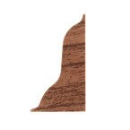 Zakończenie prawe do listwy PCV 52mm MAHOŃ CLASSIC