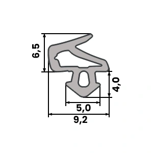 Uszczelka Okienna do Okna Okien PCV SALAMANDER S-1251