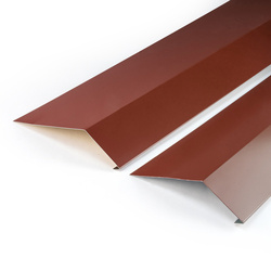 Aluminiowy PAS OKAPOWY Nadrynnowy STANDARD CEGLANY 1mb