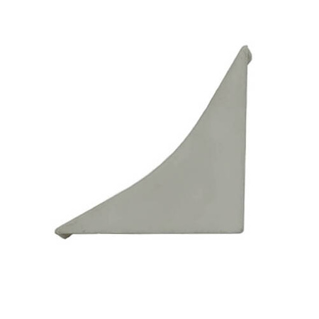 Zakończenie prawe listwy przyblatowej 23mm ALUMINIUM
