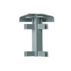 Narożnik zewnętrzny listwy dywanowej GRAFIT