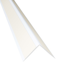 Kątownik PCV Samoprzylepny Wewnętrzny Narożnik 15x15mm BIAŁY 2m
