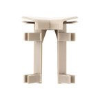 Narożnik wewnętrzny listwy dywanowej BEŻ