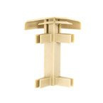 Narożnik zewnętrzny listwy dywanowej JASNY BEŻ