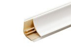 Listwa Przyblatowa Blatowa do Blatu Kuchenna PCV PVC MINI 15mm BIAŁY MAT