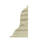 Zakończenie prawe do listwy PCV 52mm SOSNA BIELONA