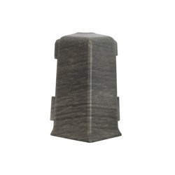 Narożnik zewnętrzny do listwy PCV 55mm DĄB SKALISTY