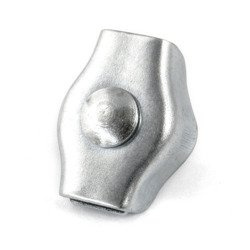 Zacisk do Lin Linowy SIODEŁKOWY POJEDYNCZY Ocynk Ocynkowany 6mm