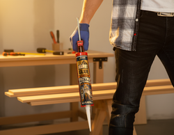 Klej montażowy uniwersalny budowlany Mamut biały Bostik 290 ml