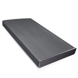 Nakładka Renowacyjna na stary parapet wewnętrzny Grafit Szerokość 38cm