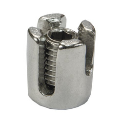 Zacisk do Lin Linowy OKRĄGŁY KRZYŻOWY Kwasoodporny 6mm