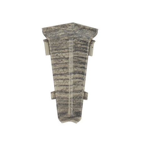 Narożnik wewnętrzny do listwy PCV 70mm DĄB SKALISTY