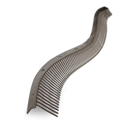 Grzebień Okapu Okapowy 100mm BRĄZ RAL 8017 1m