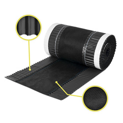 Taśma Aluminiowa KALENICOWA pod Gąsior vRoll 5mb Szerokość 240mm RAL 7016 GRAFIT