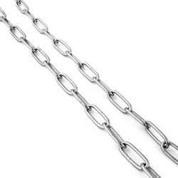 ŁAŃCUCH ZE STALI NIERDZEWNEJ DIN 5685 3mm