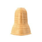 Narożnik zewnętrzny do listwy PCV 62mm BUK