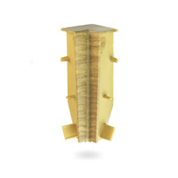 Narożnik wewnętrzny do listwy PCV 60mm NAPOLI