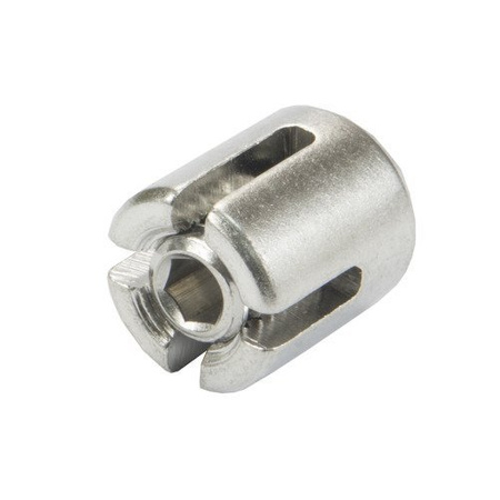 Zacisk do Lin Linowy OKRĄGŁY KRZYŻOWY Kwasoodporny 6mm