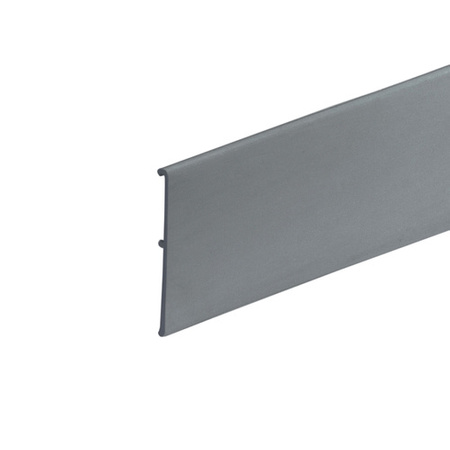 OSŁONA Maskownica 50mm do Karniszy Szyn Sufitowych SREBRNY PCV 1m