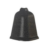 Narożnik zewnętrzny listwy przyblatowej 37mm DĄB GRAFIT