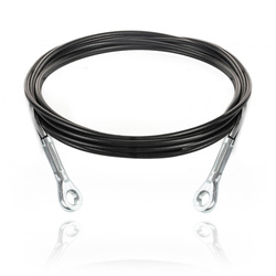 Lina Oko-Oko Linka Stalowa w Oplocie Nylon 5/6,5mm do Wyciągów Atlas Fitness