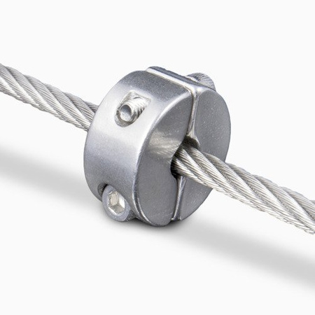 Zacisk do Lin Linowy OKRĄGŁY NIERDZEWNY Kwasoodporny 6mm