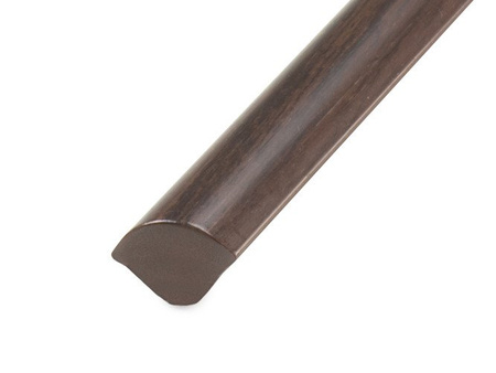 ĆWIERĆWAŁEK Listwa PCV Cokół 13x13mm ORZECH 2,5mb