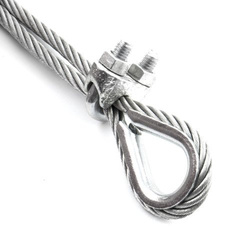 Zacisk do Lin Linowy KABŁĄKOWY Ocynk Ocynkowany 11mm