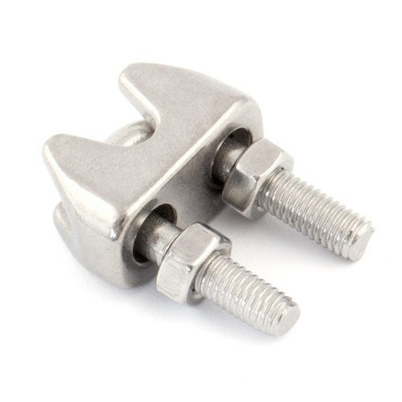 Zacisk do Lin Linowy Kabłąkowy NIERDZEWNY Kwasoodporny 22mm