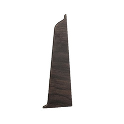 Zakończenie prawe do listwy PCV 70mm WENGE