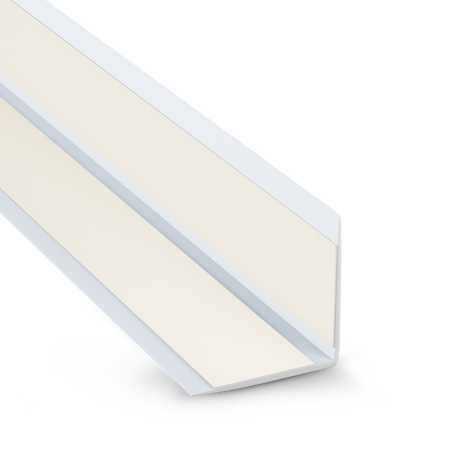 Kątownik PCV Samoprzylepny Zewnętrzny Narożnik 40x40mm BIAŁY 2m