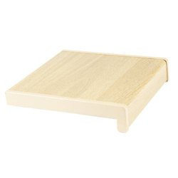 Parapet Wewnętrzny Komorowy PCV BUK Szerokość 30cm + zaślepki GRATIS