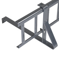 Płotek Śniegowy Przeciwśniegowy System Śniegowy Barierka 150cm 1,5m Wysokość 15cm 150mm GRAFIT