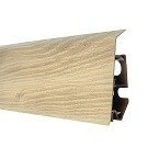 Listwa Przypodłogowa Podłogowa 70mm PCV 2m ORZECH SECESJA + 5 wkrętów GRATIS!
