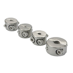 Zacisk do Lin Linowy OKRĄGŁY NIERDZEWNY Kwasoodporny 6mm