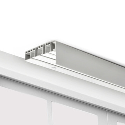 OSŁONA Maskownica 50mm do Karniszy Szyn Sufitowych BIAŁA PCV 1m