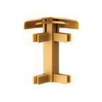 Narożnik zewnętrzny listwy dywanowej DĄB