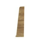 Zakończenie prawe do listwy PCV 75mm DĄB CYTRYNOWY