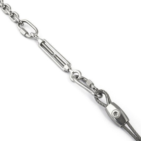 Ogniwo Skręcane PODŁUŻNE NIERDZEWNE Kwasoodporne V4A 3,5mm