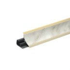 Listwa Przyblatowa Blatowa do Blatu Kuchenna PCV PVC 23mm MARMUR CARRARA + wkręty GRATIS!