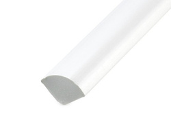 ĆWIERĆWAŁEK Listwa PCV Cokół 13x13mm BIAŁY 2,5mb