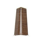 Narożnik zewnętrzny do listwy PCV 75mm HIKORA