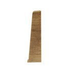 Zakończenie prawe do listwy PCV 75mm DĄB MAGNAT