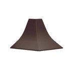 Narożnik zewnętrzny listwy przyblatowej 23mm WENGE