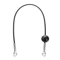 Lina Oko-Kula-Oko Linka Stalowa w Oplocie Nylon 5/6,5mm do Wyciągów Atlas Fitness
