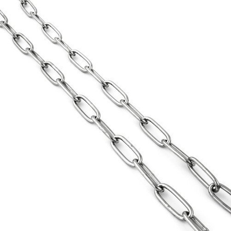 ŁAŃCUCH ZE STALI NIERDZEWNEJ DIN 5685 3mm