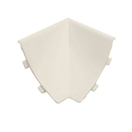 Narożnik wewnętrzny listwy przyblatowej 23mm TRAWERTYN JASNY