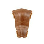 Narożnik wewnętrzny do listwy PCV 62mm DĄB OREGON